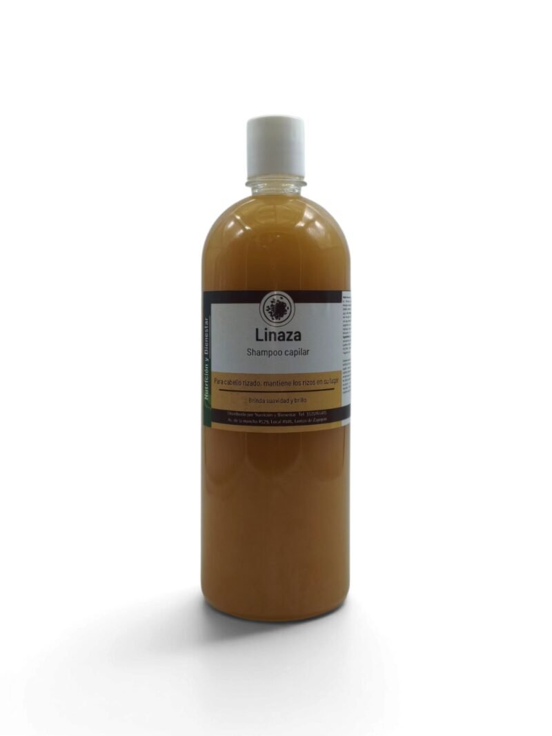 Shampoo Linaza Cabello Rizado 1 Litro