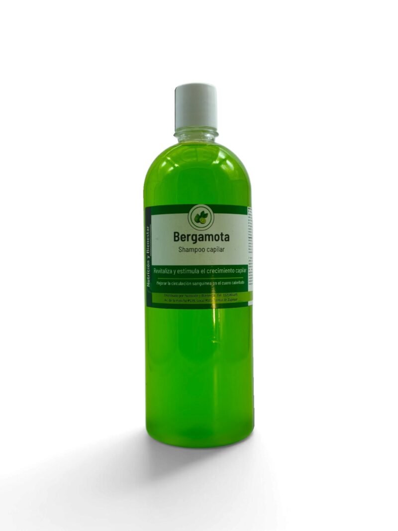 Shampoo Bergamota Crecimiento Capilar 1 Litro